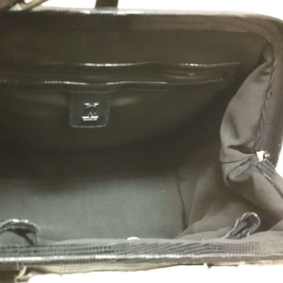 Vince Camuto VC Signature Liz Satchel Leather & Rabbit Fur Handbag NWT $498.00 - Picture 7 of 8